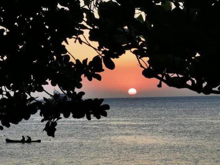 Suite Pe Na Areia- Espaco Independente Na Praia Do Curral Com Localizacao Privilegiada - Simplicidade E Comodidade Com O Por Do Sol Mais Lindo De Ilhabela - Melhor Custo Beneficio Para Ate 4 Pessoas , Na Av Jose Pacheco Do Nascimento Nº 7682 外观 照片